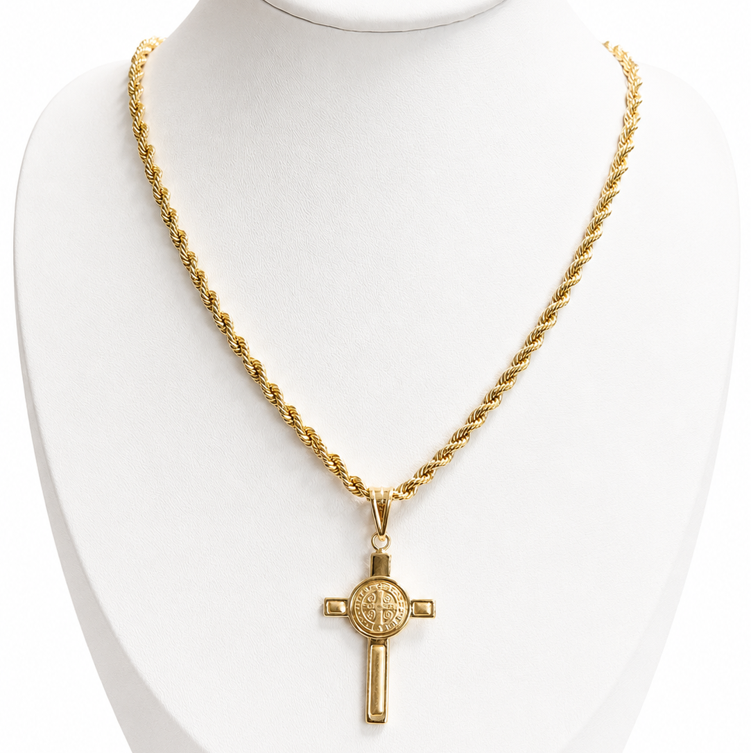 ROPE CHAIN WITH  PENDANT