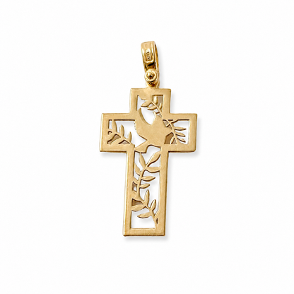 FLAT CROSS PENDANT