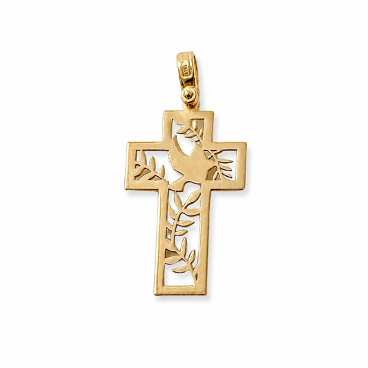 FLAT CROSS PENDANT