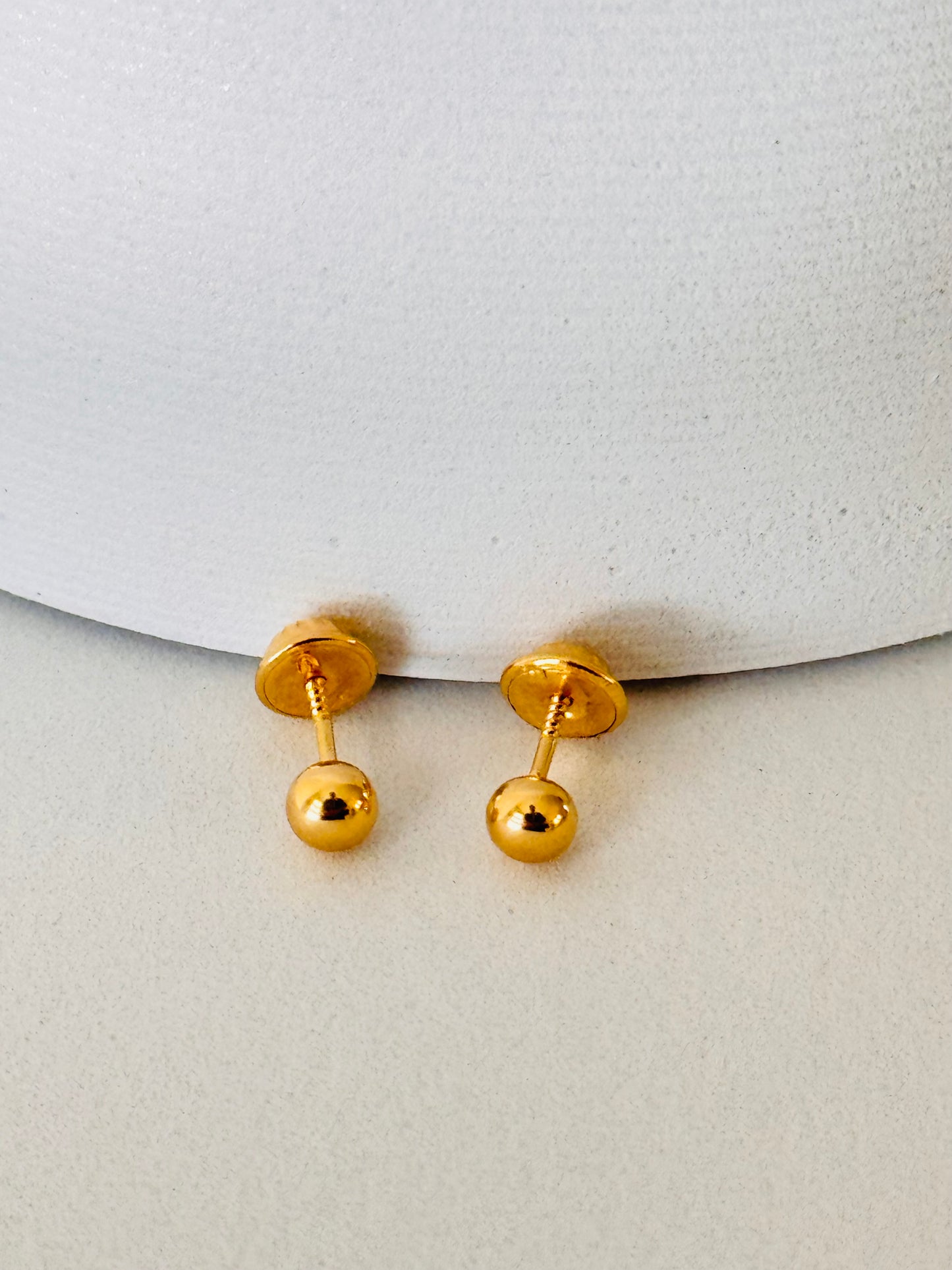 STUD EARRINGS BEAD #3