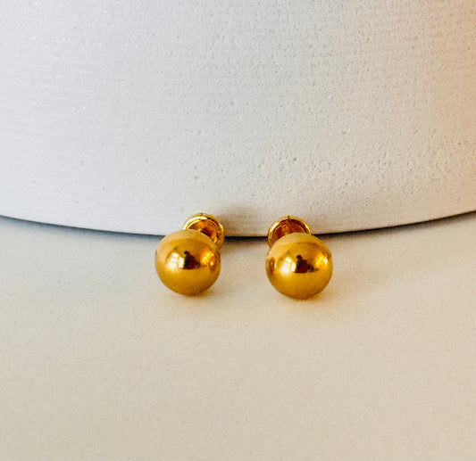 BALL STUD EARRING SIZE 5