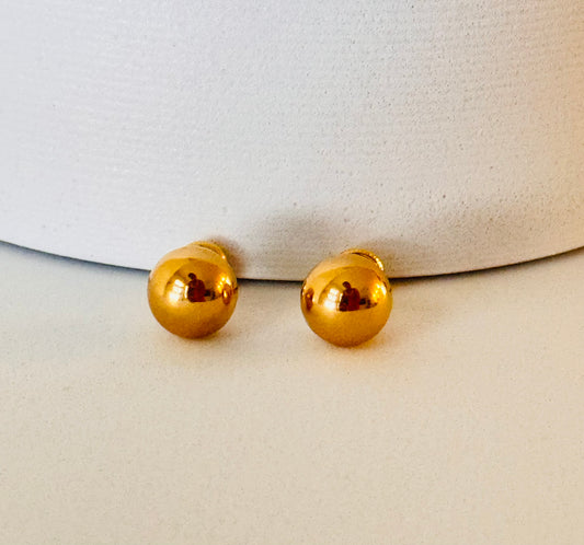 BALL STUD EARRING SIZE 6