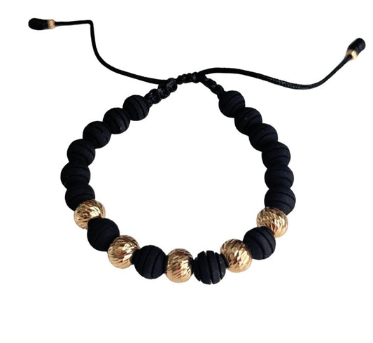 WOVEN BEAD BRACELET