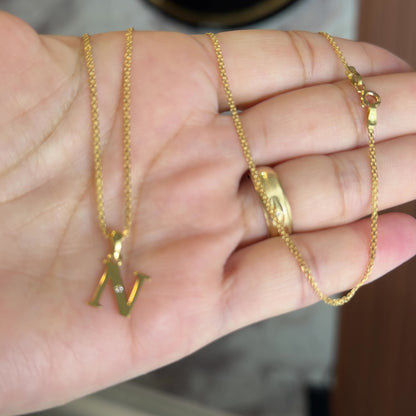 CADENA CON DIJE DE TRÉBOL