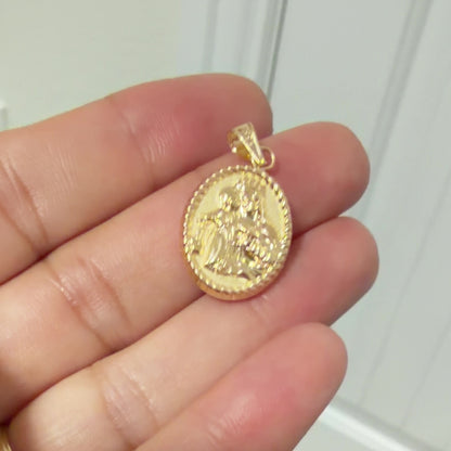COLGANTE MEDIANO VIRGEN DEL CARMEN