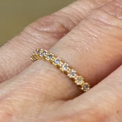 Anillo Churumbela / 1.5 gr / Talla 5 1/2 / Oro italiano de 18K