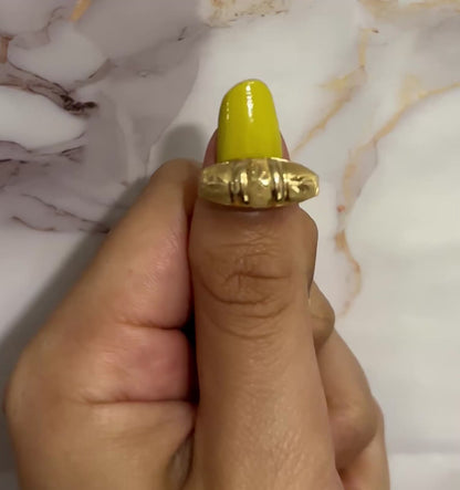 Anillo Aurora / 1.42 gr / Talla 8 / Oro 18K