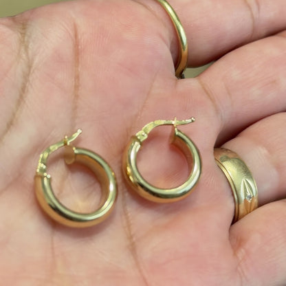 Jass Earrings / 1.66 gr / 2 cm / 18k Italian Gold