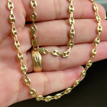 Cadena Gucci/ 7.42g/ 45 cm/ 5mm/ Oro 18K