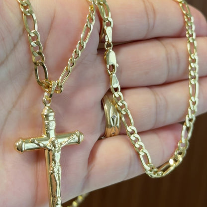 CADENA FÍGARO CON COLGANTE