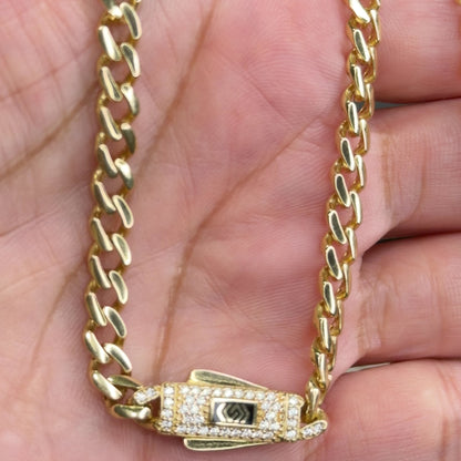 Monaco Chain/ 18.66g/ 45cm/ 5 mm/ 18K Italian Gold