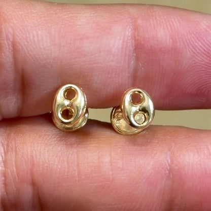 STUD EARRINGS GUCCI / NO. 2/ 4MM / 18K GOLD