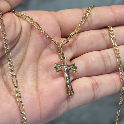 CADENA FÍGARO CON COLGANTE