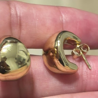 Chloe Stud Earrings / 1.9 gr / 18K Italian Gold