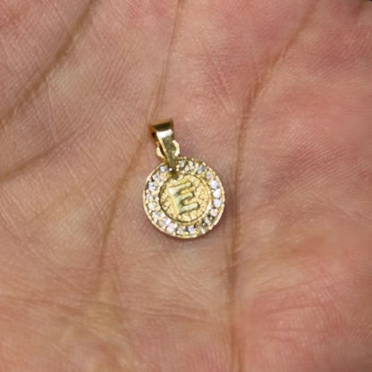 LETTER E PENDANT