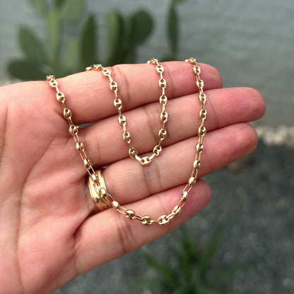 Cadena Gc de Bebé / 5.01 gr / 45 cm / 3 mm / Oro 18K