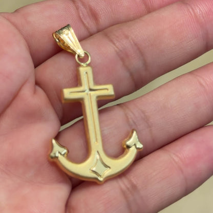 ANCHOR PENDANT / 2.6gr / 4.5 cm / 18k GOLD 18K