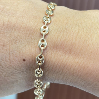 Pulsera GC / 4.6g/ 21.5cm/ 6mm/ Oro 18K