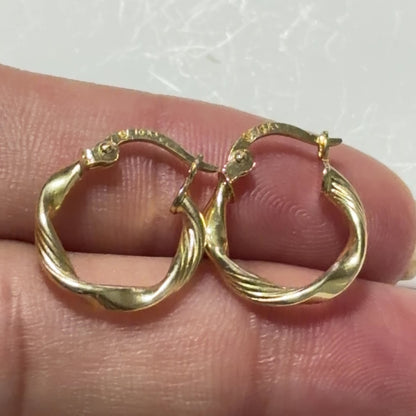 Perla Earrings / 1.15  gr / 1.7 cm / 18k Italian Gold