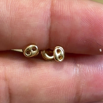 STUD EARRINGS GUCCI / NO. 1 / 3MM / 18K GOLD