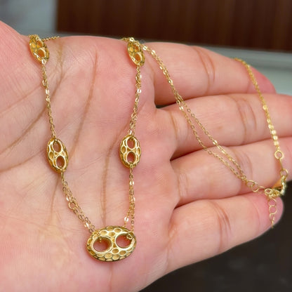 Gucci Special Chain/ 3.9g/ 45cm/ 18K Italian Gold