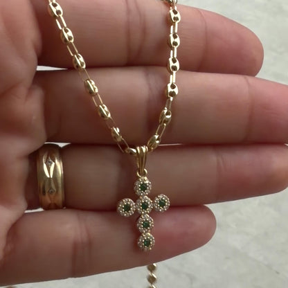 Cadena Gc de Bebé con Colgante / 6.47 gr / 45 cm / 3 mm / Oro 18K