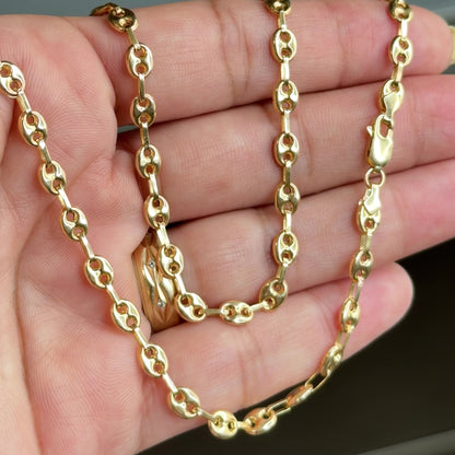 Gucci Chain/ 8.42g/ 52cm/ 5 mm/ 18K Gold