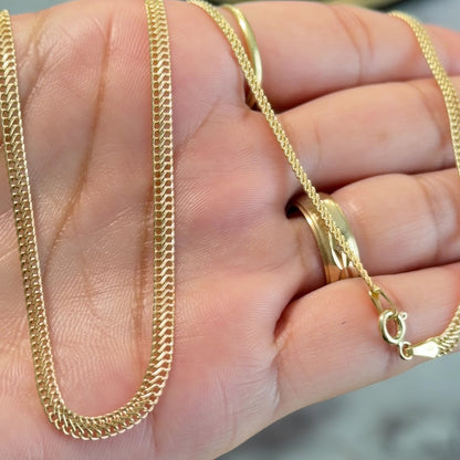 Sedusa Chain 3.5g/ 60cm/ 3mm/ 18K Italian Gold