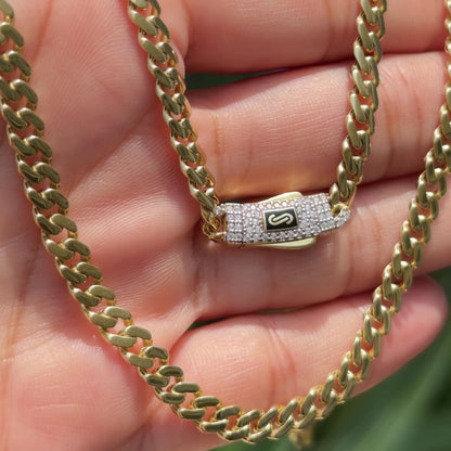CADENA MÓNACO / 18,57 g/ 60 cm/ 5 mm/ ORO ITALIANO de 18k