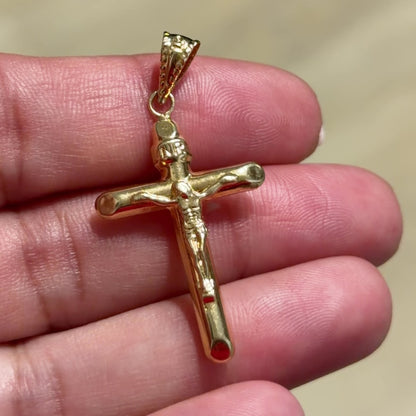 Cross Pendant / 1.51 gr / 4 cm / 18K Gold
