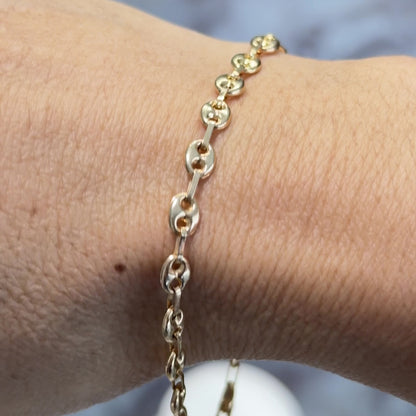 Pulsera GC / 3.32g/ 19.5cm/ 5mm/ Oro 18K