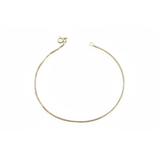 Franco Bracelet / 1.5 gr / 19 cm / 1 mm / 18K Italian Gold