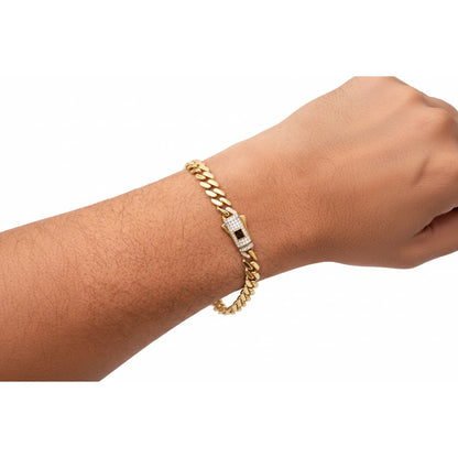MC Special Bracelet / 12.65 gr / 21 cm / 5 mm / 18K Italian Gold