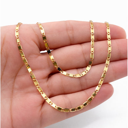 Valentino Chain / 5.95 gr / 60 cm / 3 mm / 18K Italian Gold