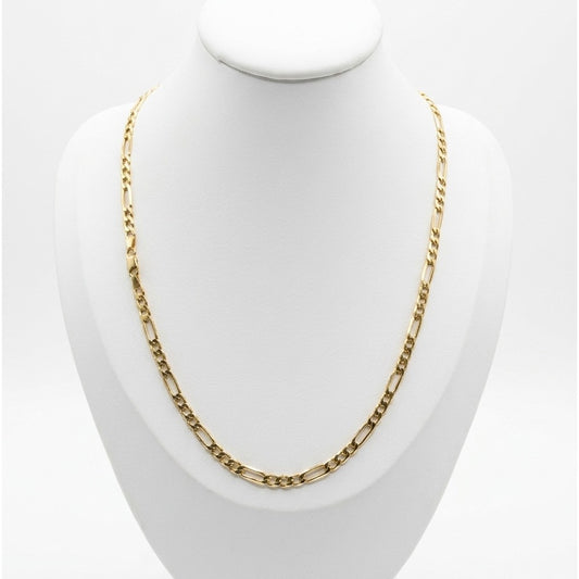 Figaro Chain / 6.5 gr / 50 cm / 5 mm / 18K Italian Gold
