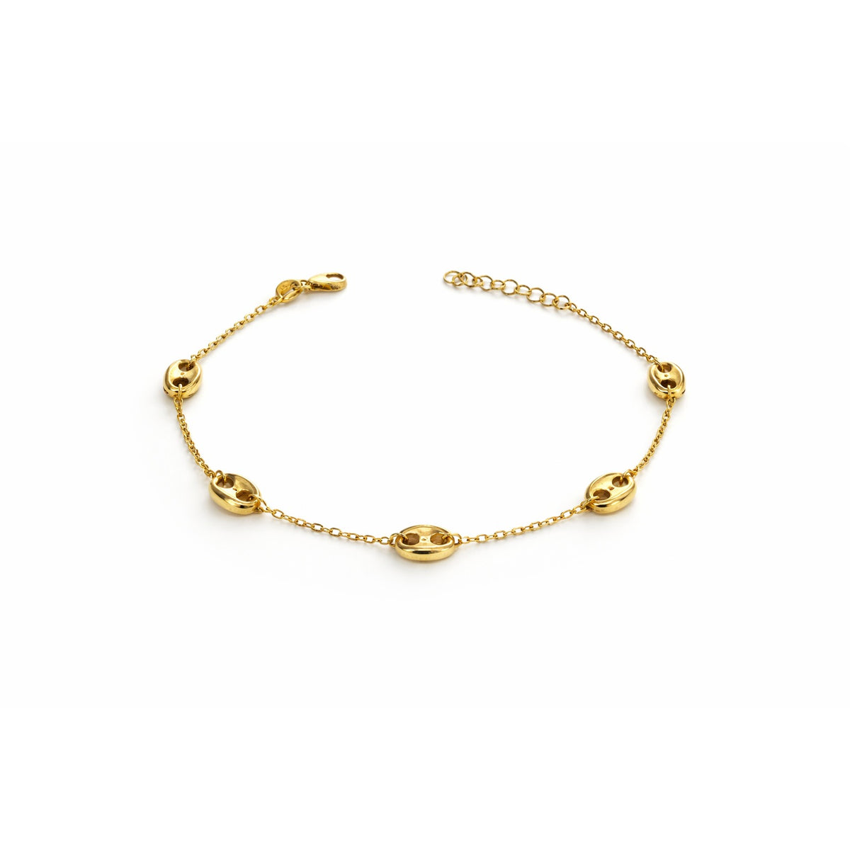 Gc Bracelet / 3 gr / 19.5 cm / 2 mm / 18K Italian Gold