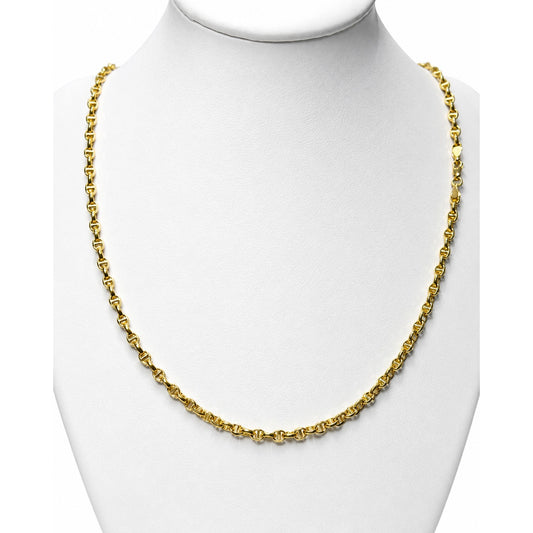Mariner Chain / 10.61 gr / 60 cm / 4 mm / 18K Italian Gold