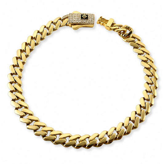 MC Special Bracelet / 12.65 gr / 21 cm / 5 mm / 18K Italian Gold