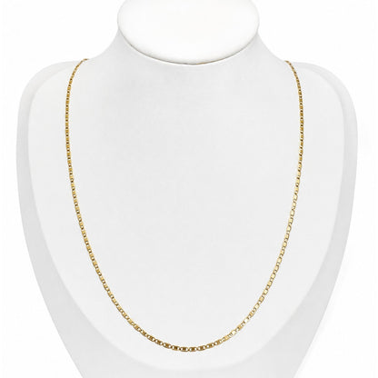 Flat Chain / 3.5 gr / 45 cm / 3 mm / 18K Italian Gold