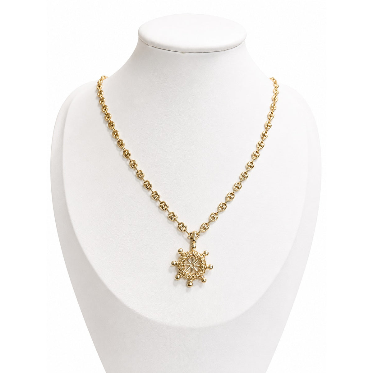 Gc Chain With Pendant / 13.1 gr / 60 cm / 5 mm / 18K Gold