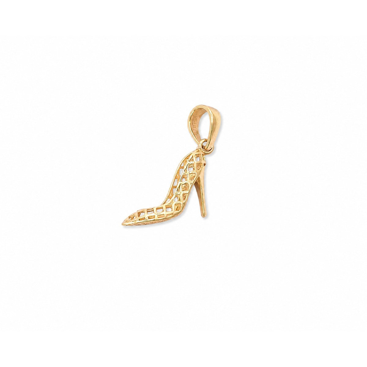 Colgante de zapato / 1 gr / 2.8 cm / Oro italiano de 18K