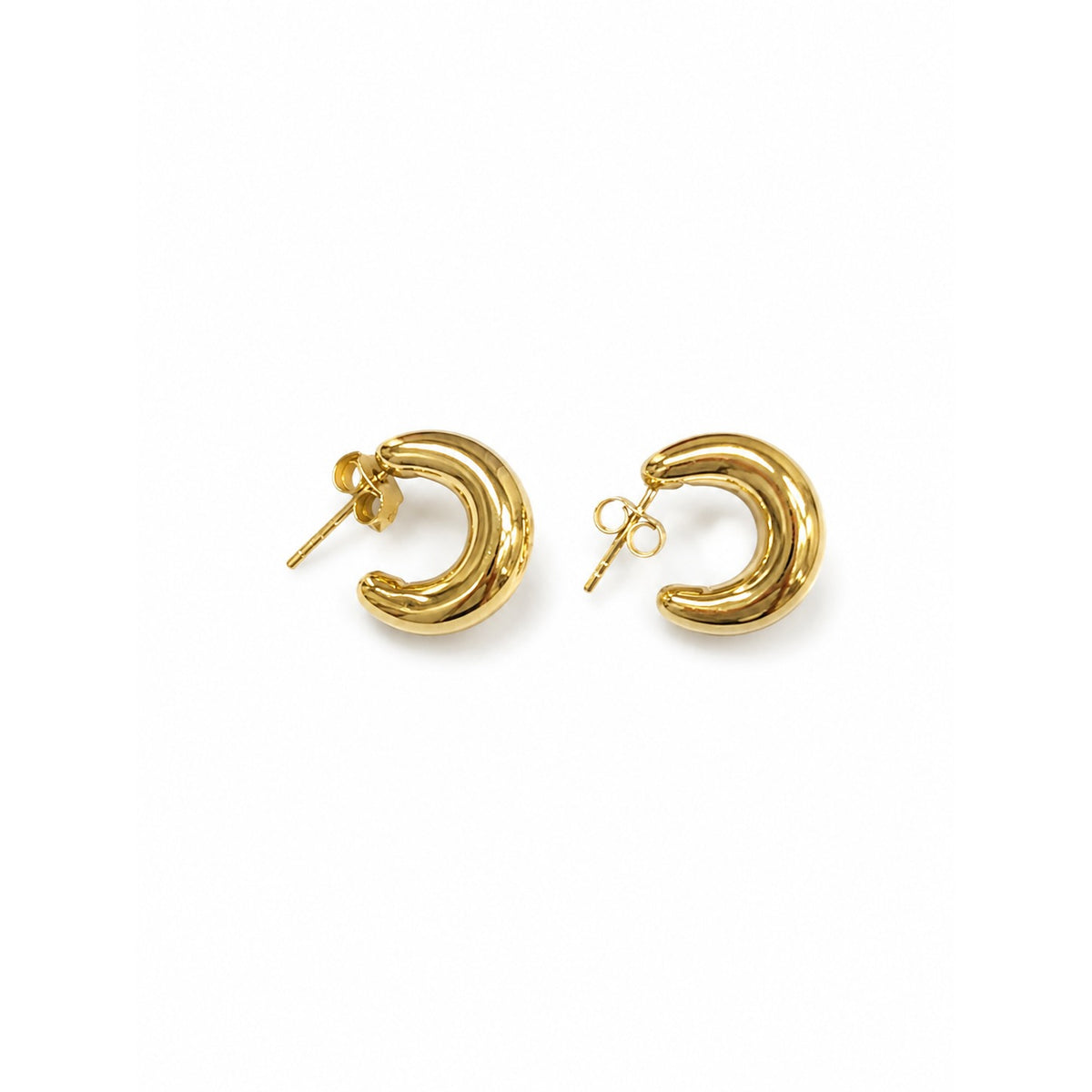 Pendientes Chloe / 1.9 gr / Oro italiano de 18K