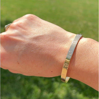 Love Bracelet / 7.9 gr / 19 cm / 7 mm / 18K Gold