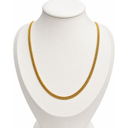 Cadena Sedusa 4.44 / gr / 50 cm / 4 mm / Oro italiano de 18K
