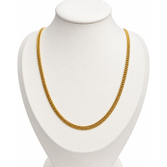 Cadena Sedusa 4.44 / gr / 50 cm / 4 mm / Oro italiano de 18K