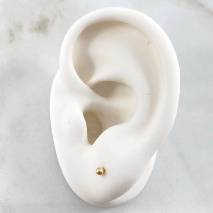 STUD EARRINGS BEAD #1